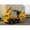 Semi Trailer With Crane